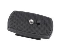 Tnfeeon Mini Piastra di Alloggiamento Portatile - Installazione Comoda per Viaggiatori - Piastra di Montaggio Nera per Fotocamera (Adatto per Yunteng Small Quick Board (35 * 35mm))