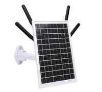 Tnfeeon Modems Solare WiFi 6 Extender con Slot Scheda SIM 18000 MAH Batteria 150 M IP66 Acqua a Prova d'Acqua 12W Solar Router Modem 4G LTE 300 Mbps Router 4G Esterno (Antenne nere)