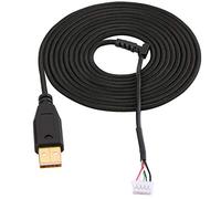 Tnfeeon Muscable USB per Naga 2014 Black Braid Filo con Connessione Dorata 2,2 M