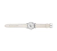 Tnfeeon Orologio Analogico Al Quarzo da Donna, Design a Farfalla, Elegante Orologio da Polso Casual con Fibbia Regolabile, Cinturino in PU Leggero da 0,92 Once per Eventi Quotidiani (WHITE)