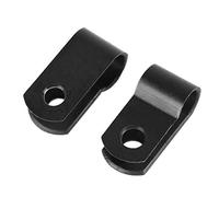 Tnfeeon P Clips Kit di Gestione Cavi in nylon da 200 Pezzi con 5 Dimensioni per Uso Domestico e Ufficio, Organizzazione Versatile dei Cavi per Vari Diametri Fino a 0,5 Pollici, Bordi Protettivi