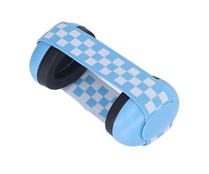 Tnfeeon Paraorecchie con Cancellazione del Rumore per Bambini, Resistenza Allo Scivolamento Protezione Acustica Elastica Paraorecchie per Bambini da Viaggio per Bambini Entro Due Mesi (Blu)