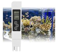 Tnfeeon Penna per Test della qualità dell'Acqua, Plastica e Lega di Titanio, Misuratore TDS per Acquari e Acqua Potabile, Misurazioni Accurate Fino a 80 Fahrenheit, Portatile per Uso Domestico e