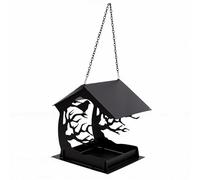 Tnfeeon Per Appendere all'aperto Semi di Uccelli Selvatici Design di una Casa sull'albero Installazione Divertente Mangiatoie Per Uccelli Attirare Selvatici Cince Cardellini Cardinali Fringuelli e