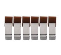 Tnfeeon Portapenne Porta Segnalibri per Donne Che Leggono Amanti dei Libri Regali per Bookish Dimensioni Standard Portapenne Accessori per Notebook Segnalibri in Pelle (BROWN)