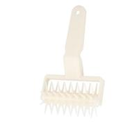 Tnfeeon Puntatore a Pasta di Plastica Professionale per Croste e Dolci per Pizza, Utensile Al Forno Leggermente Troppo Suoni per la Cucina di Casa, 8,3 X 4,7 Pollici, 1 PC