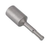 Tnfeeon Punte Elicoidali, Punta per Asta di Messa a Terra in Acciaio, Lunghezza 3,9 Pollici per Martello SDS Plus per Applicazioni di Messa a Terra (20,2 mm)