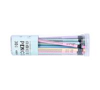 Tnfeeon Pupils Write Drawing Tools 30PCS HB Bleing Pencil Not -Slip -Multi - Matita colorata con gomma, comoda e facile da tenere per studenti e artisti