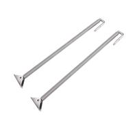 Tnfeeon Regolatore a Molla per Supporto per Portello per Barche, Hardware di Coperta Supporto per Coperchio per Portello Marino in Acciaio Inossidabile con Cavo in Acciaio Fisso per Coperture per