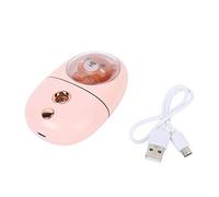 Tnfeeon Ricaricato -Down Mini -ye Nebbia Spray in Animale Dolce per Viaggi 35 Ml, Umidificatore Facciale USB con Grande Serbatoio D'acqua, Design Compatto Portatile, per la Famiglia degli Amici (PINK)