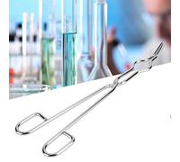 Tnfeeon Robus in acciaio inox Crucible Infradito SAFE GRIPing Laboratory Tool for Science Experiments and Research (300 millimetri)