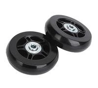 Tnfeeon Ruote Uniche e Liscio per Bagagli Universali Facile Sostituzione Adattata a Vari Kit di Riparazione 2 Pc in Gomma PU per i Viaggiatori Bagagli (70x19cm / 27.6x7.5in)