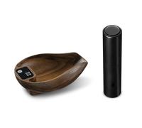 Tnfeeon Scala Accurata per Versare Sopra il caffè, Semplificare il Processo di Produzione di Birra, un Facile Controllo, Alta Precisione con Display a LED, Comodo Kit di Pesatura, Facile (BLACK)