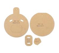 Tnfeeon Set di 4 Modelli per Artigianato in Pelle Acrilica, Design Animale, per Portamonete, per Progetti Fai da Te Fatti a Mano, Principianti Ed Esperti, Modelli Facili da Tagliare con Punteruolo,