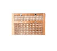 Tnfeeon Set di Attrezzi per Barbecue Borsa per Barbecue per Griglie Elettriche a Gas a Carbone 10,6x8,6 Pollici con Chiusura a Scatto per Verdure Pesce Ali di Pollo Griglia per Custodia (24 x 14 cm)