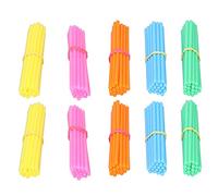Tnfeeon Set di Bastoncini di Conteggio in Plastica per Bambini, Strumento di Allenamento Colorato con Aritmetica, 100 Pezzi di Comport per Aggiungere e Apprendere la Sostanza, Adatto per la
