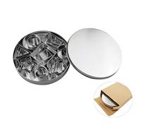 Tnfeeon Set di Formine in Metallo da 24 Pezzi, Formine per Biscotti e Stampi per Torta in Acciaio Inossidabile, 8 Forme, Spessore 0,1 Mm, per Biscotti, Dolci Al Cioccolato, Feste di Compleanno, Baby