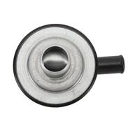 Tnfeeon Sfiato Rotondo a Pressione, Sfiato del Coperchio della Valvola in Metallo ABS per Motori 327 350 302 454, Diametro Apertura Tubo da 1/2 Pollice 2 3/4 Pollici