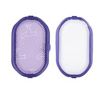 Tnfeeon Sostituzione Purple + Filtro per Aspirapolvere Bianco per DC30 DC31 DC34 DC35 DC44 DC45 DC56 Filtro Pre -motore Lavabile 15,8 X 10 X 1,3 Cm