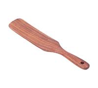 Tnfeeon Spatola Frittura in Legno in Teak Ad Alta Parte per Cucinare, Mescolare e Miscela, Adatto Alla Cucina a Casa, a Toot (Crane Shovel 29 * 5,5 cm)