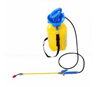 Tnfeeon Spruzzatore a Pompa Manuale con Bottiglia Ergonomica a Pressione da 5 Litri con Impugnatura Leggera per L'irrigazione delle Piante, attività di Pulizia del Prato