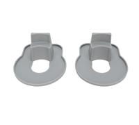 Tnfeeon Staffa di Montaggio del Supporto per Tubo Flessibile, Impedisce il Calcio, Tubi da 1,25 Pollici, ABS, Nessun Trapano Richiesto, per gli Accessori Piscina