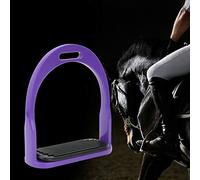 Tnfeeon Staffe in Alluminio Antiscivolo, Appoggio Leggero e Sicuro per Sessioni di Allenamento per Competizioni di Equitazione Equestre, Previene Lo Scivolamento Durante Le Misure di Controllo del
