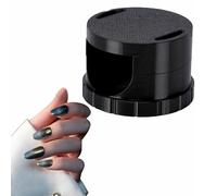 Tnfeeon Strumento Magnetico per Unghie con Perline di Vetro 3D con Magnete a Forma di U, Base Ergonomica con Scanalatura per le per Smalto Magnetico e Nail Art Cat Eye