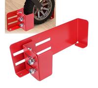 Tnfeeon Supporto per Pneumatici in Acciaio Inossidabile con Lucchetto Bagagliaio del Tosaerba a Spinta, Fissa gli Spargitori Commerciali Sui Rimorchi da Prato Durante il Trasporto