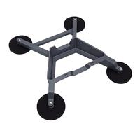 Tnfeeon Supporto per Satellite Sul Tetto, Staffa Magnetica per Antenna con Supporto da 264 Libbre per , SUV, Camion, Barca, Campeggio, Installazione Senza Trapano, Rimozione in Pochi Secondi, Lega di