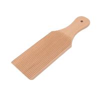 Tnfeeon Tagliere per Gnocchi, Macchina per Pasta a Paletta in Legno di Faggio Curvo con Impugnatura Facile da Impugnare per Uso Domestico, Modellatura degli Gnocchi Senza Sforzo e Consistenza