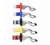 Tnfeeon Tappo per Vino Sottovuoto Manuale, Tappo per Bottiglia in Silicone, Preserva la Freschezza e il Sapore dello Champagne per Bar e Feste di Casa (Colla singola + stile doppia colla)