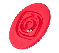 Tnfeeon Tavola di Equilibrio per Labirinto per Bambini, Altalena in Plastica per Lumaca per lo Sviluppo del Cervello dei Bambini, Gioco Al Coperto da 2,3 Libbre per Dai 3 Anni in su (rosso)