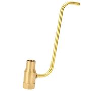 Tnfeeon Testa di Spruzzo per Fontana in Ottone con Filettatura Femmina G1/2 per Laghetto da Giardino, Volume di Spruzzo Elevato 2-5M³/h e Diametro di Copertura 0,1-0, per Uso Esterno