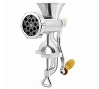 Tnfeeon Tritacarne Manuale, Tritacarne in Lega di Alluminio per Macinare e Verdure, per Preparare Salsicce e Gnocchi Nella Domestica