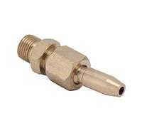 Tnfeeon Ugello della Fontana Regolabile in Ottone per Splendidi Decorazioni e Parchi da Giardino, Spruzzando la Testa Dell'ugello Duraturo per Vari Stagni e Sistemi di Fontane (1 Punto 1/8)