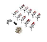 Tnfeeon Ugello della Ventola di Irrigazione - 10pcs Ugello di Spruzzo Atomico Set Zinclegazione per il Panorama del Prato del Trattore - Diverse Applicazioni