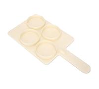 Tnfeeon Vassoio per Campionamento del Latte HL MP47B, Materiale ABS, Design Durevole, Quattro Vassoi Raccolta Efficiente del Latte negli Allevamenti di Bestiame e nei Laboratori