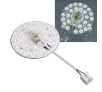 Tnfeeon Ventilatore da Soffitto a Pannello Magnetico 2 Pezzi Sostituzione della Luce LED in Alluminio 12 W luminosità Uniforme Facile Montaggio Lampada Lampadario Sospensione Kit (Girare)