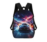 TNFHSOFT Auto sportive Zaino Per Bambini,Zaini Bambini Asilo,Corse Ragazzi Borsa Per La Scuola Per Ragazze,Zaino Per Bambino,Zaino Da Viaggio Alla Moda 17inch