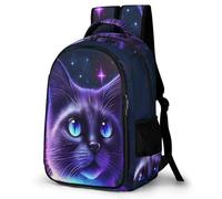 TNFHSOFT Gatto Zaino Per Bambini Ragazze Ragazzi, Zaino, Zainetto, Scuola Elementare, Perfetto Per Tornare A Scuola O Educazione Fisica, Regali E Viaggi