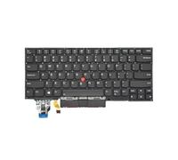 TNFMJSRXE Rus US Keyboard ， Compatible for ThinkPad ， X1 Carbon 9th Gen 9 2021 SN20Z77386 with Backlight Russian(RU X1 Carbon2021year)