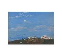 TNGHHSGA Alba Della Luna Ritratto Realista e Scene di Guerra di John Lavery - Arte Eterna Irlandese per Decorazione Casa 50x70cm Non Incorniciato