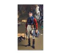 TNGHHSGA Colore Del Re Ritratto Realista e Scene di Guerra di John Lavery - Arte Irlandese Classica sulla Tela per Decorazione Casa 50x90cm Non incorniciato