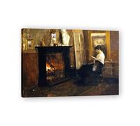 TNGHHSGA Hazel A Tangeri Ritratto Realista e Scene di Guerra di John Lavery - Arte Eterna Irlandese per Decorazione Casa 80x112cm Non Incorniciato