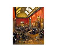 TNGHHSGA Inaugurazione Della Galleria Ritratto Realista e Scene di Guerra di John Lavery - Arte Eterna Irlandese per Decorazione Casa 60x72cm Non Incorniciato