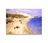 TNGHHSGA La Città Bianca Ritratto Realista e Scene di Guerra di John Lavery - Arte Eterna Irlandese per Decorazione Casa 50x70cm Non Incorniciato