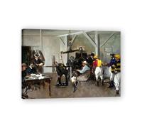 TNGHHSGA La Sala Di Pesatura Ritratto Realista E Scene Di Guerra Di John Lavery - Arte Irlandese Sulla Tela Per Decorazione Casa 60x84cm Incorniciato