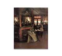 TNGHHSGA Una Tazza Di Cioccolata Ritratto Realista e Scene di Guerra di John Lavery - Arte Eterna Irlandese per Decorazione Casa 80x96cm Non Incorniciato