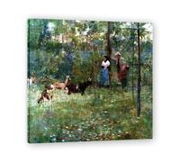 TNGHHSGA Uno Sconosciuto Ritratto Realista e Scene di Guerra di John Lavery - Arte Eterna Irlandese per Decorazione Casa 30x30cm Incorniciato